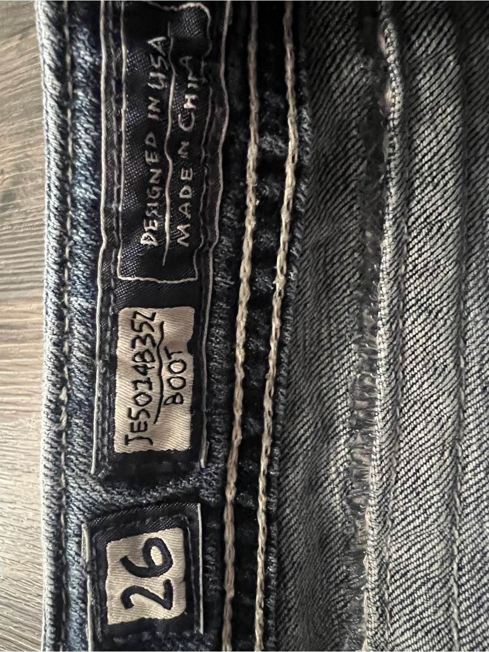 Miss Me Medium Blue Stud-Trim Bootcut Jeans - Picture 8 of 8